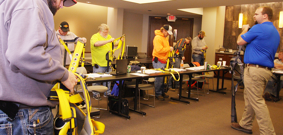 safety harness training