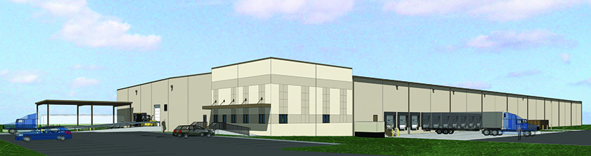 Work begins on 126,000-square-foot facility at America’s Central Port
