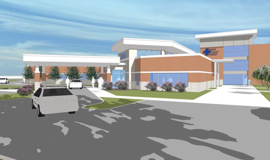 The Korte Company is Constructing New Addition at Fayette County Hospital