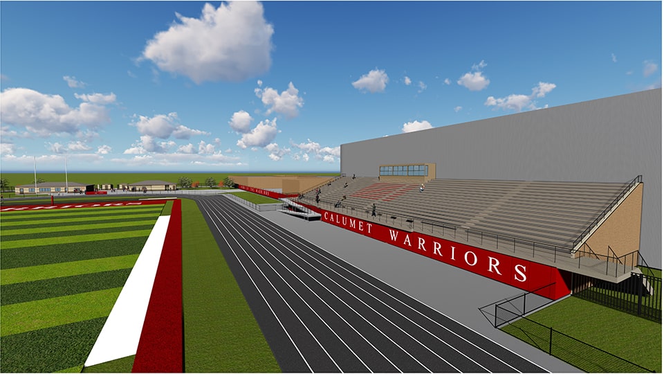 Work Begins at Calumet New Tech High School – Gary, Indiana