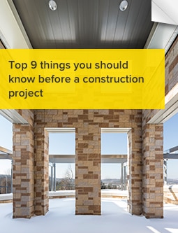 Top 9 things you should know before a construction project