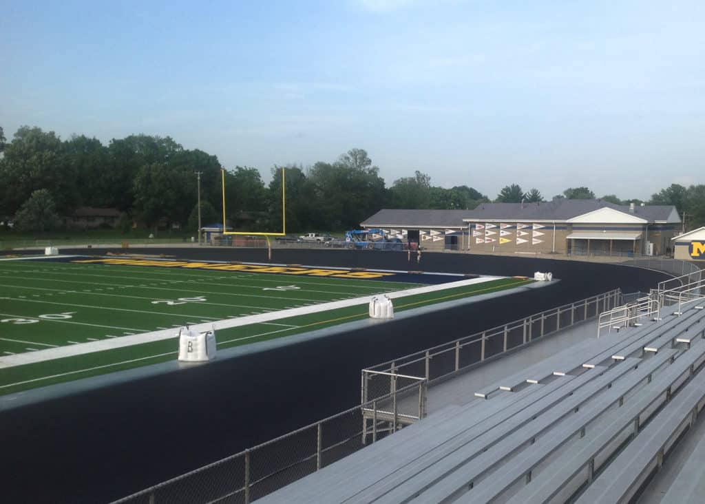 Mooresville High School Football Field reconstruction