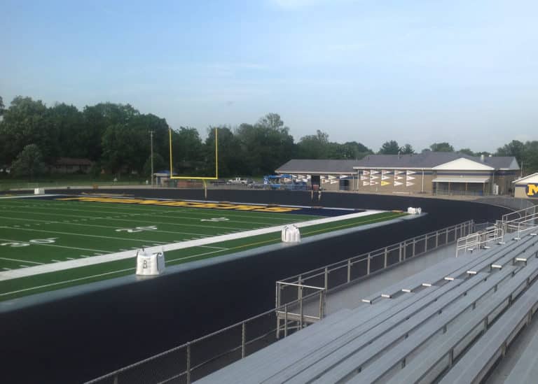 Mooresville High School Football Field reconstruction