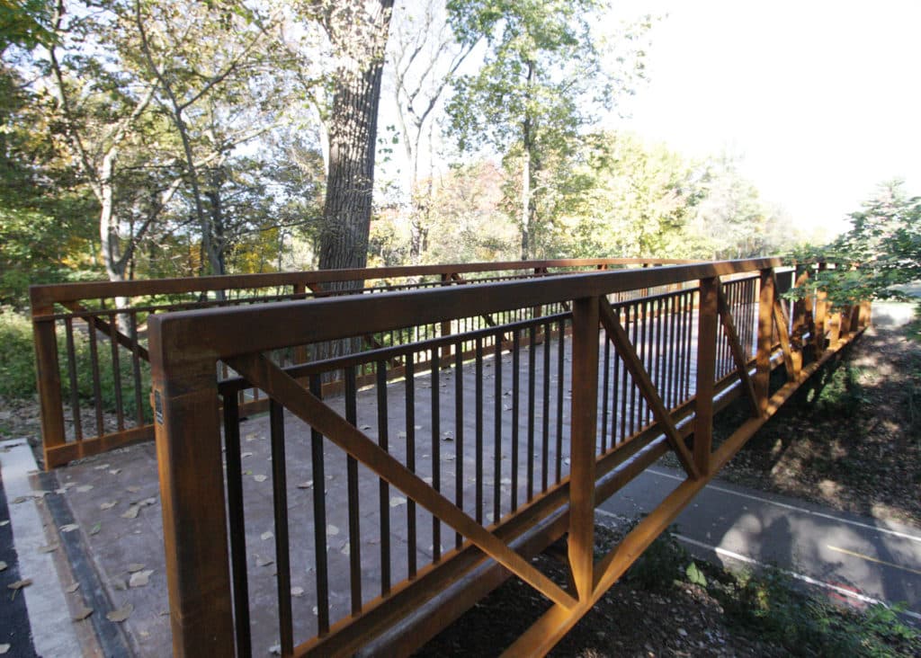 Treetop Pedestrian Bridge at SIUE Gardens