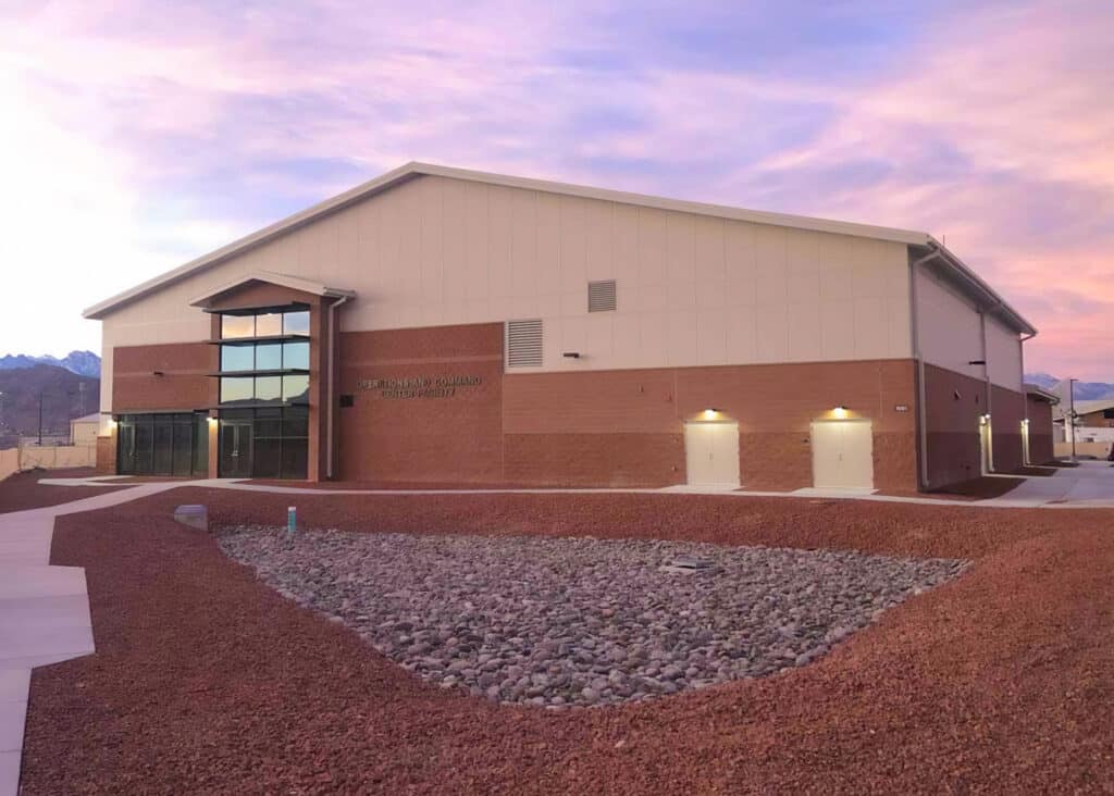 MQ-9 Ground Control Operations Facility and Command Center – Creech AFB, NV