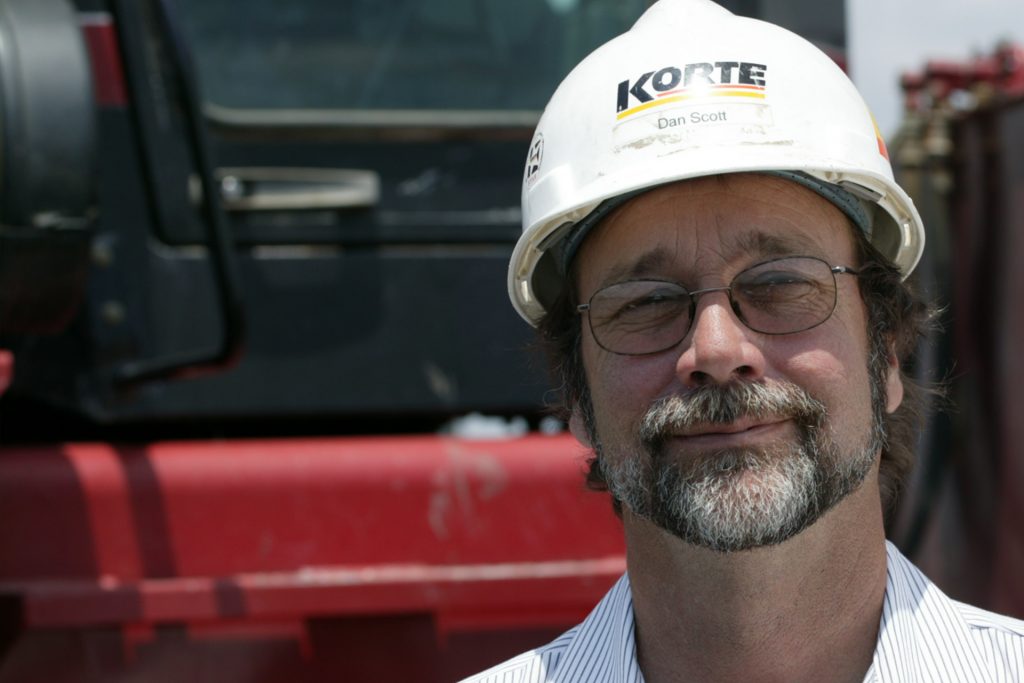 Dan Scott, conductor of the orchestra