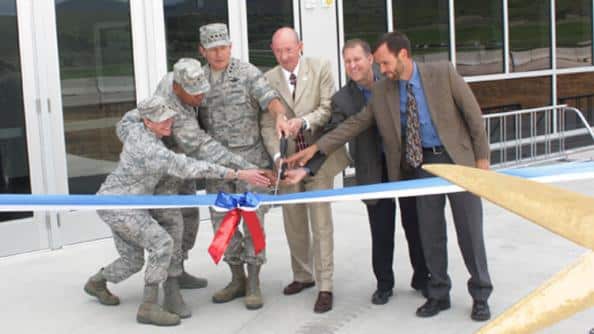 Ribbon cutting