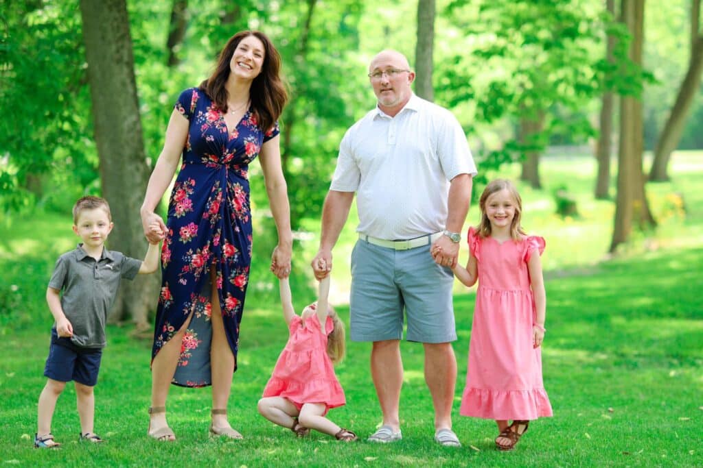 Jason Weiss, the family man