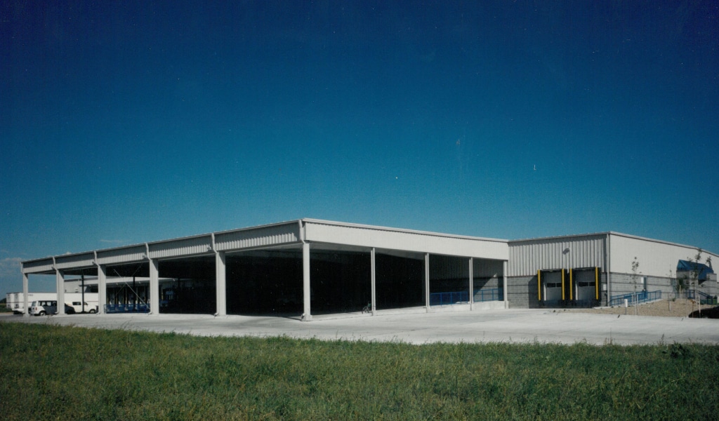 A new U.S. Postal Service facility in North Platte, Nebraska.