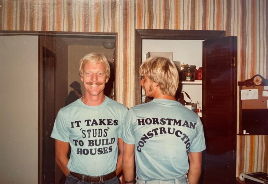 Curt Horstmann won’t sit still