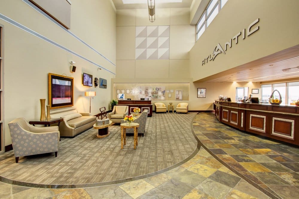 The Atlantic Aviation lobby.