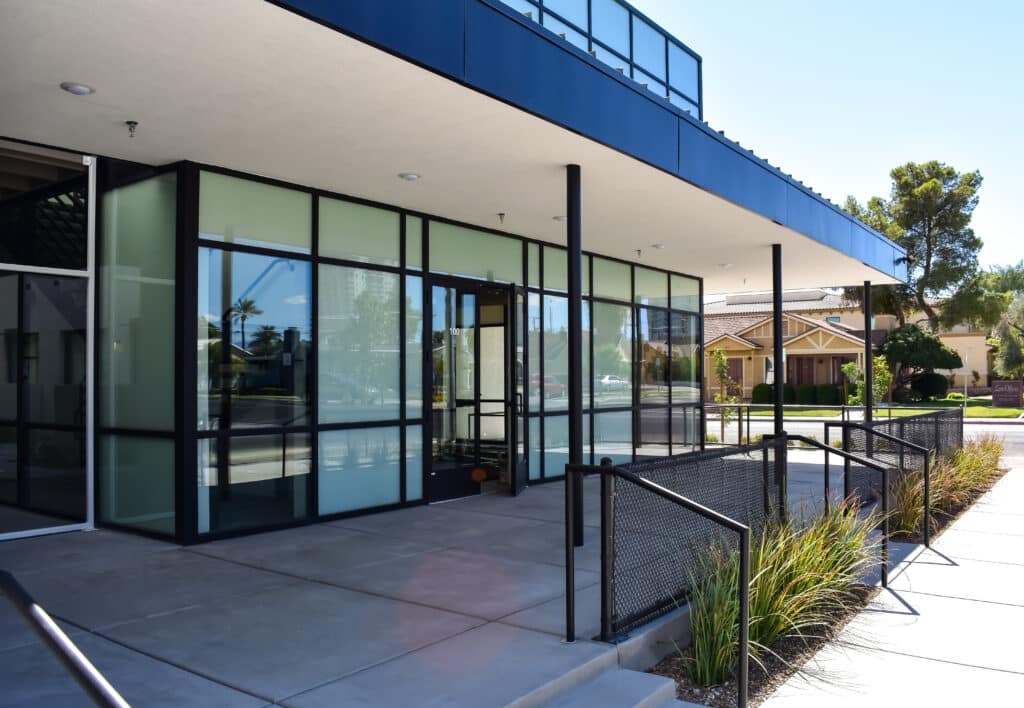 exterior of building