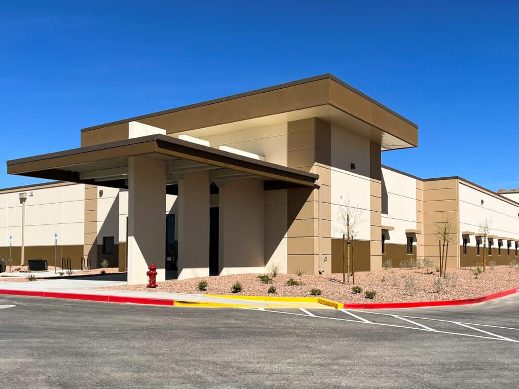 The Joseph Lombardo Building exterior.